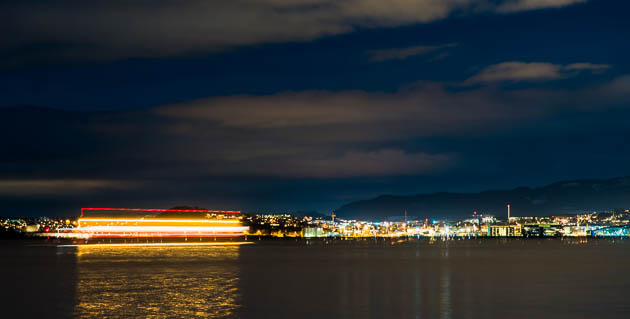 Nachtfotografie Trondheim